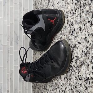 Black & Red Jordan Fly Wade Bred Basketball Shoes sz 14 Nike sneakers 429486-002